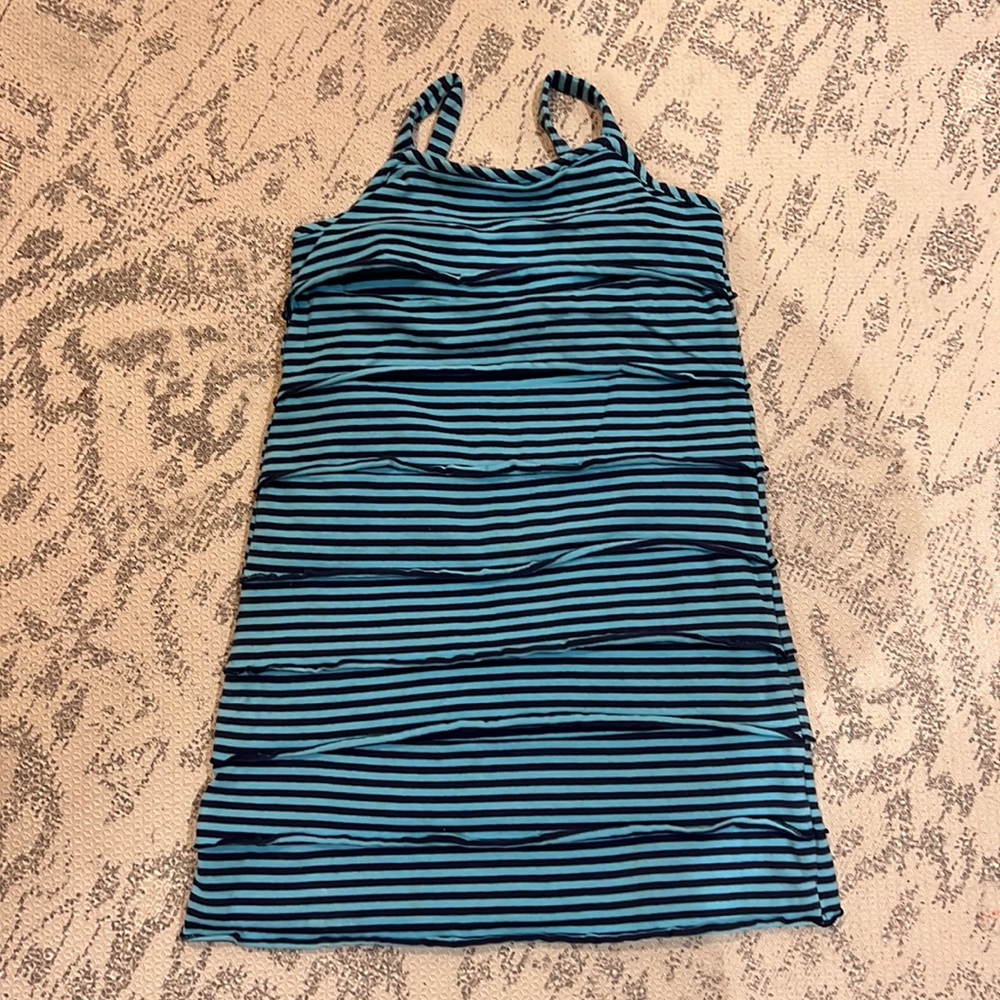 Hanna Andersson striped dress size 110